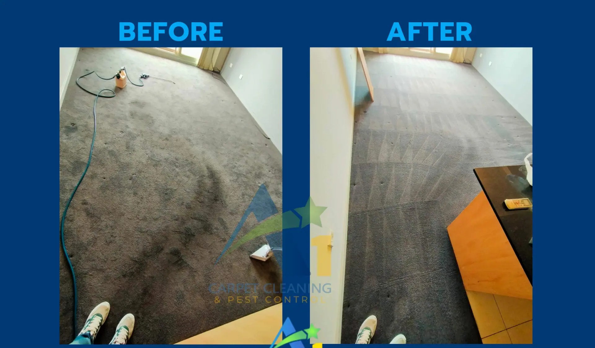 Carpet Cleaning Before After